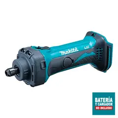 MAKITA - Esmeril Recto 18v 1/4" Nariz Corta Sin Batería DGD801Z