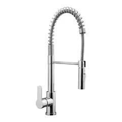 VAINSA - Grifería Mezcladora Monocomando lavadero Pico Resorte Artic