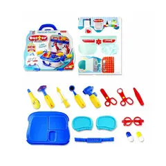 GENERICO - Juego de Doctor en maleta Ambulancia de 14 piezas