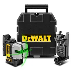 DEWALT - Nivel Láser de 3 Líneas Luz Verde 20 Mts DW089CG