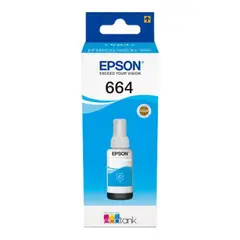 EPSON - Tinta Impresora T664220 664 - Cian