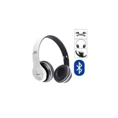 GENERICO - Audífono bluetooth P47 wireless 5.0 blanco
