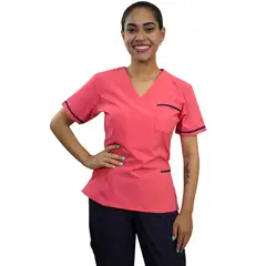 TWELVE - -conjunto scrub Kari - coral