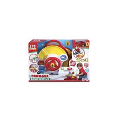 BB JUNIOR - Juguete de Bebé Auto Ferrari Volante y Pista + Autito
