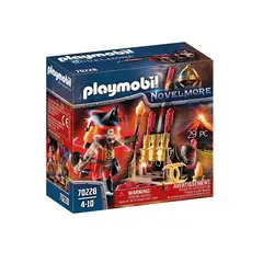 PLAYMOBIL - Maestro Fuego con Cañon Bandidos Burnham
