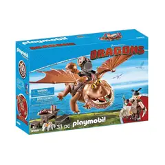 PLAYMOBIL - Dragón Albóndiga y Patapez
