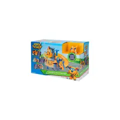 SUPER WINGS - Juguete de Acción Playset Garage Donnie