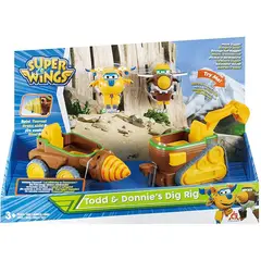 SUPER WINGS - Vehículos conectables todd y donnie