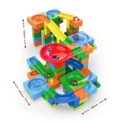 GENERICO - JUEGO BLOQUE DE CONSTRUCCION TRACK MAZE 128 PCS