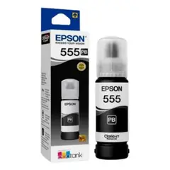 EPSON - Botella de Tinta T555120 Negro L8160L8180