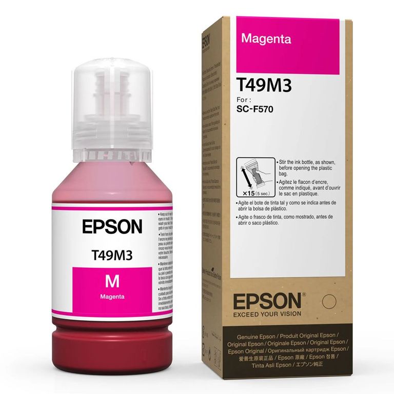 Tinta de Sublimación T49M3 Color Magenta para F170 F570