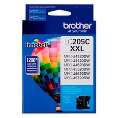 BROTHER - Tinta Lc-205c Cian