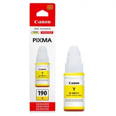 CANON - Botella De Tinta GI - 190 Y Amarillo