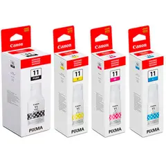 CANON - Juego de Tinta GI-11 CMYK original