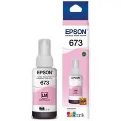 EPSON - Botella de Tinta 673 Magenta Light T673620