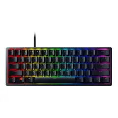 Teclado Huntsman Mini Black Linear switches rojos- negro