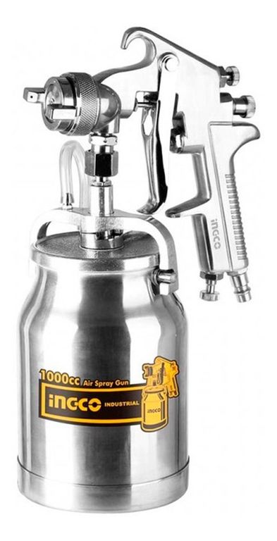 Pistola Pulverizadora de Pintar Ingco ASG3102 1000cc 1.8mm