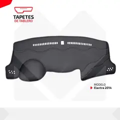 TAPIZ PERU - Tapete protector de tablero exclusivo hyundai elantra del 2013 al 2016