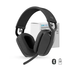 LOGITECH - Audífonos Inalámbrico Zone Vibe 100 Bluetooth 20 hrs - Negro