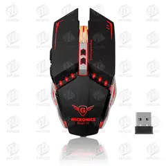 MICRONICS - Mouse Gamer 7 Botones Ranger Inalambrico