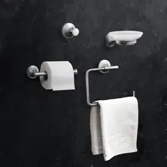 VAINSA - Set baño romantik (4 piezas) cromado