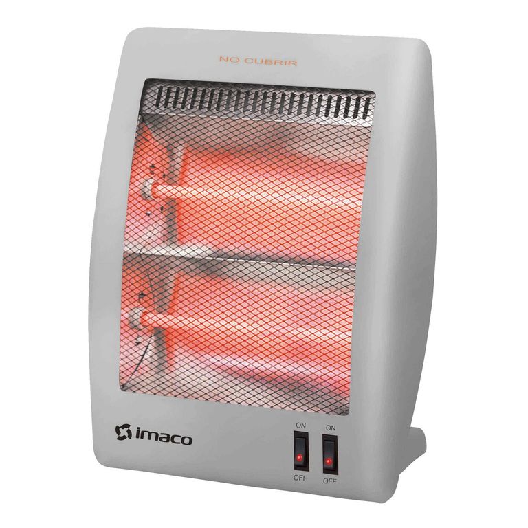 Estufa de quarzo 400w qh800 - gris