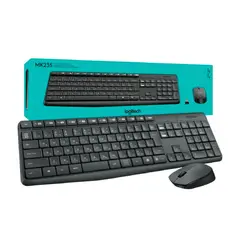 LOGITECH - Teclado Mouse MK235 Wireless Usb Sp Black