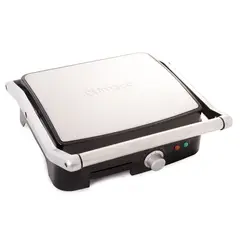 IMACO - Grill Panini de Gran Tamaño 1800W IG2923 Negro