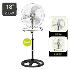 BOSSKO - Ventilador Pedestal De 18 200 W BK-8218VI