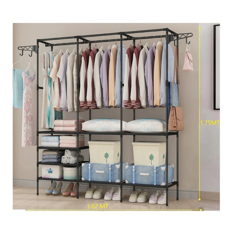 Ropero Perchero Organizador Armario Closet Armable