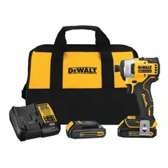 DEWALT - Atornillador de Impacto 1/4" 20V Xr 192 Nm Atomic DCF809D2-B2