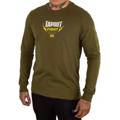 TAPOUT - Polo Manga Larga Hombre Noir.