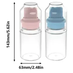 GENERICO - Cepillo de aceite aceitero celeste