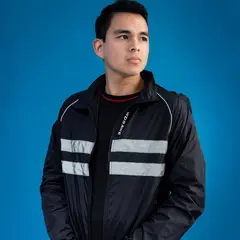 GENERICO - Casaca Cortavientos Reflectivo de Ciclismo