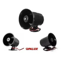 OPALUX - Sirena 12v Dc 6 Tonos 45w 120db Abs Alarma