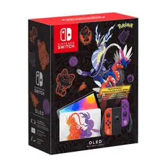 NINTENDO - Consola Switch Oled Edicion Pokemon Scarlet Violet