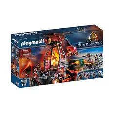 PLAYMOBIL - Novelmore Mina de Lava de los Bandidos de Burnham