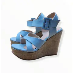 LB LIBBY CALZADOS Y ACCESORIOS - SANDALIAS MUJER CELESTE