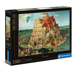 CLEMENTONI - Museum Collection Rompecabezas de 1500 piezas - Torre de Babel