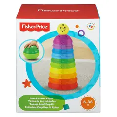 FISHER PRICE - Fisher-Price Infant Juguete para Bebés Tazas de Actividades