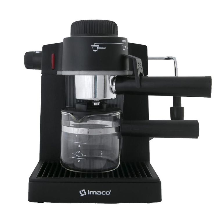 Cafetera Para Espresso Y Capuccino IECM5B De 5 Bares – Negro