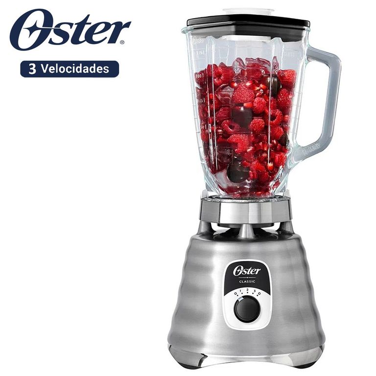 Licuadora clásica con perilla ergonómica 3 velocidades BLST4655Z