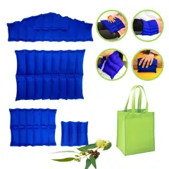 PERUMASSAGE - Kit de 4 Compresas de Semillas Aromáticas para dolor Muscular.