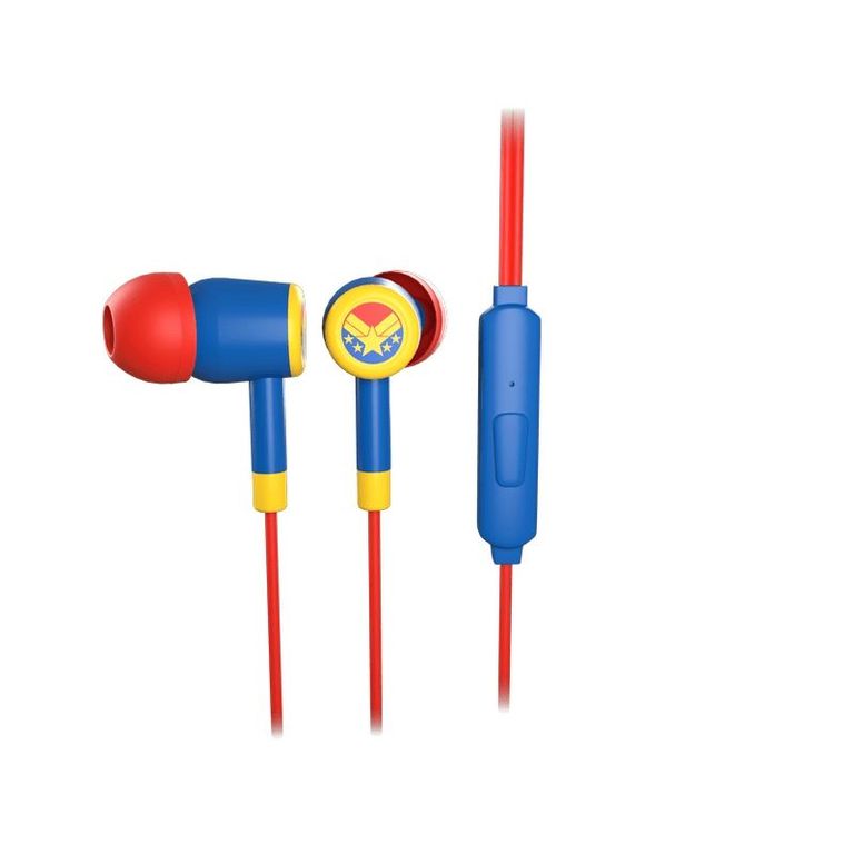 AURICULARES CON MICROFONO EDICIÓN CAPITANA MARVEL
