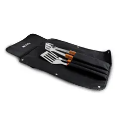 FACUSA - Set de Utensilios x 3 para Parrilla BBQ con Mndil