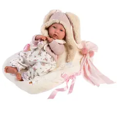 MUÑECAS REBORN - MuÃƒÂ±eca Llorens BebÃƒÂ© Mimi Llorona con CojÃƒÂ­n