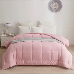 TEFI HOME - Edredón Monocromo Rosedal KING