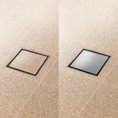 VAINSA - Sumidero 5" decorativo reversible acero inox