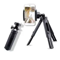 SEISA - Tripode Para Celular / Camara / Holder Giro 360 Plegable
