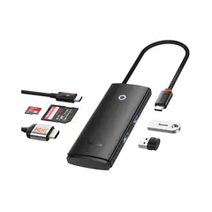 BASEUS - Lectora - Docking Station Type C 6 en 1